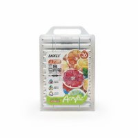 BAOKE DOUBLE HEADED ACRYLIC MARKER 36 COLORS 